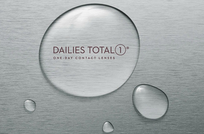 Dnevna kontaktna sočiva sa vodenim gradientom Dailies Total 1