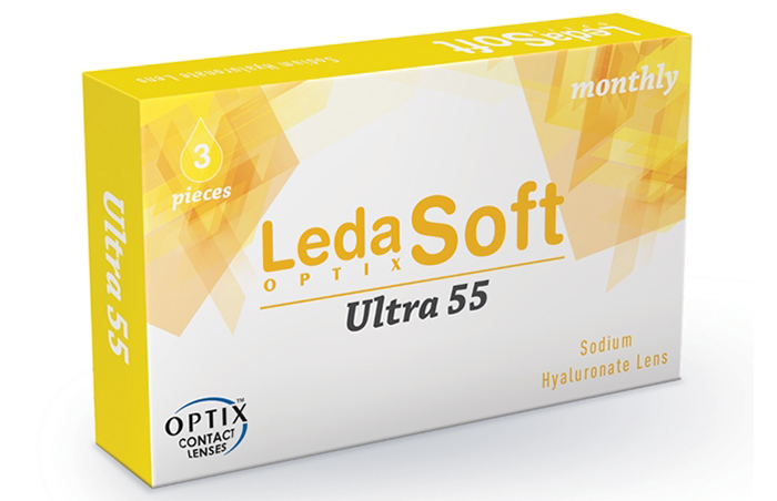 Leda Soft Ultra 55 kontaknta sočiva - Originalno pakovanje