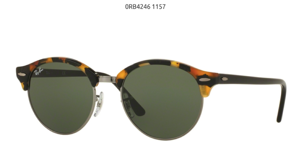 Ray Ban Cloubround 0RB42461157 ženske naočare za sunce