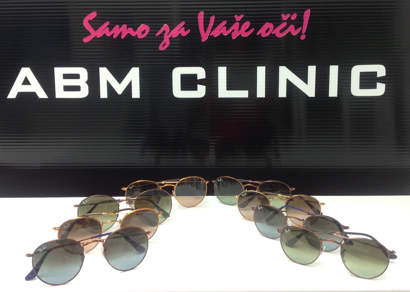 Ray Ban Round naočare za sunce u ABM Clinic