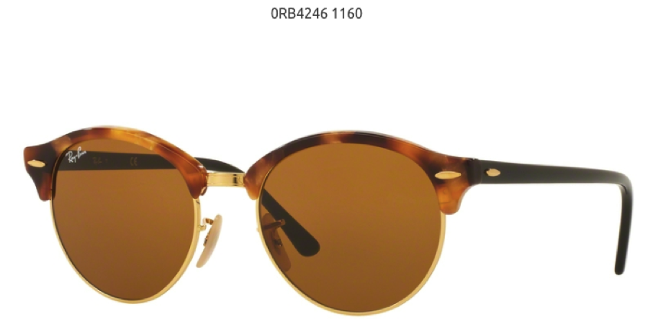 Ray Ban Cloubround 0RB42461160 ženske naočare za sunce