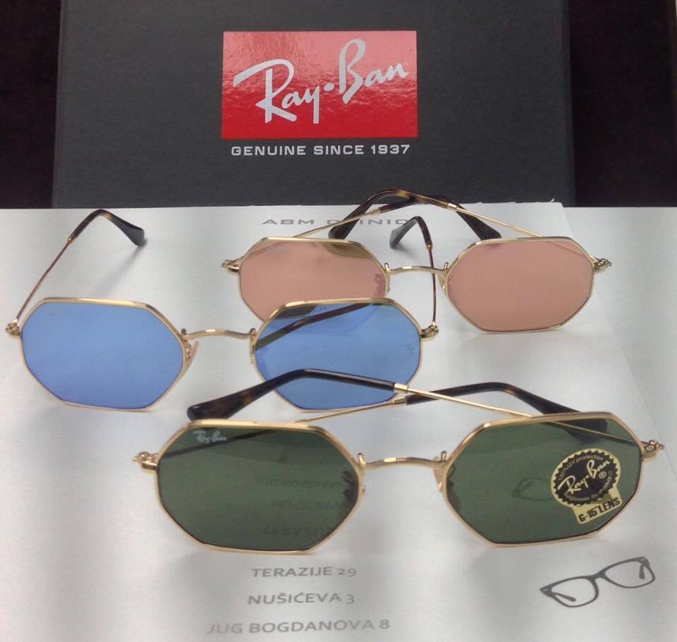 Ray Ban Ray Ban #RB3556N modeli osmougaonih sunčanih naočara