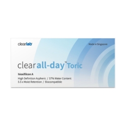 COOPER VISION Clear all-day Toric (3 sočiva)