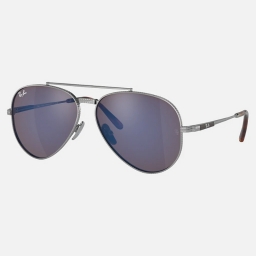 Ray Ban AVIATOR II TITANIUM RB8225 3139O4 62